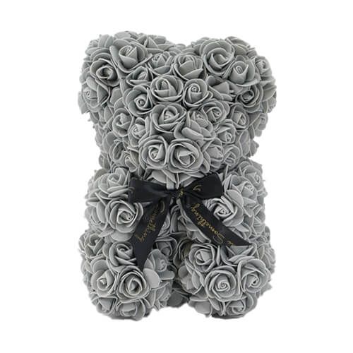 gray rose bear