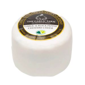 Cheshire Garlic & Black Pepper Cheddar