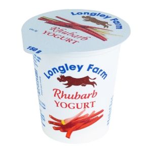 Longley Farm Rhubarb Yogurt