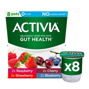Activia Mixed Fruits 0% Fat Yogurts