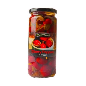 Aleyna Mediterranean Cherry Peppers In Vinegar