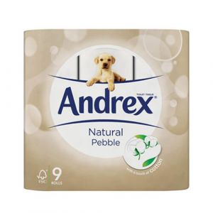 Andrex Natural Pebble Toilet Roll