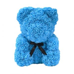 Baby Blue Rose Bear