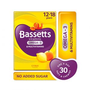 Bassetts 12-18 Years Multivitamins with Omega 3 Citrus Chewies