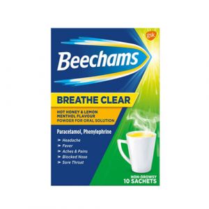 Beechams Breathe Clear Hot Honey Lemon Sachets