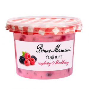 Bonne Maman Raspberry & Blackcurrant Yoghurt