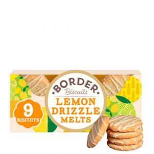 Border Lemon Drizzle Melts Biscuits