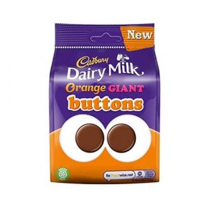 Cadbury Dairy Milk Chocolate Orange Giant Buttons