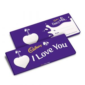 Cadbury Valentines "I Love You" Edition Dairy Milk Bar