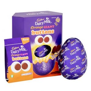 Cadbury Dairy Milk Orange Buttons Giant Easter Egg