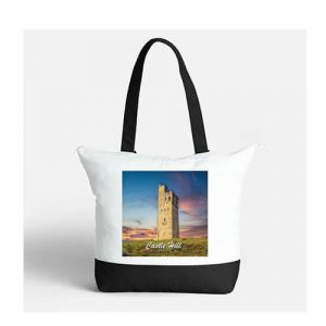 Castle Hill New Day Zipped Cotton Bag