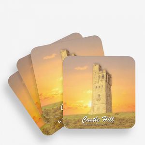 Castle Hill Sunrise Coasters Set (4 Pack)