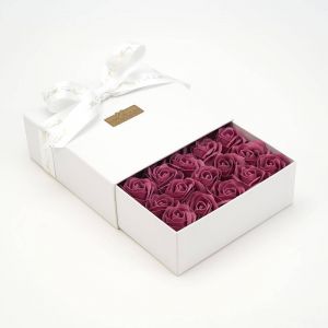 Cherry Pink 25 Luxury Soap Roses