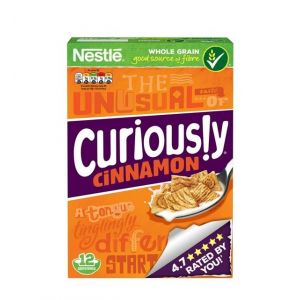 Nestle Curiously Cinnamon Cereal