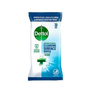 Dettol Anti-Bacterial Cleansing Surface Large Wipes