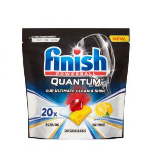 Finish Quantum Lemon Dishwasher Tablets