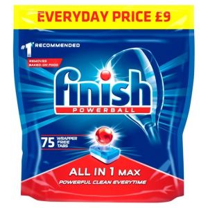 Finish All In 1 Max Original 75 Dishwasher Tablets (Value Pack)