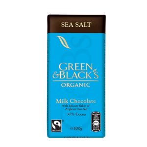 Green & Black's Organic Sea Salt Milk Chocolate Bar