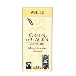 Green & Black's Organic White Chocolate Bar