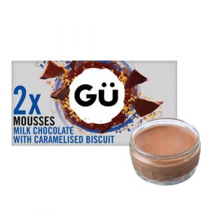 Gu Milk Chocolate Mousse with Biscuit