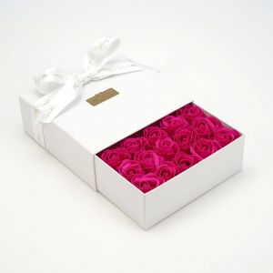 Hot Pink 25 Luxury Soap Roses