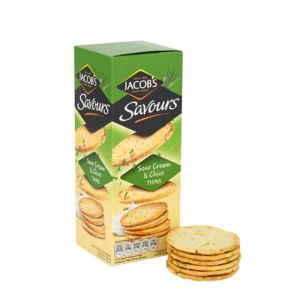 Jacobs Thins Sour Cream & Chive Savours
