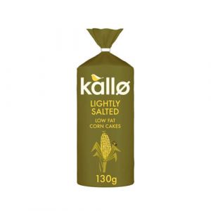 Kallo Lightly Salted Wholegrain Corn Cakes (Low Fat)