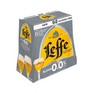 Leffe Blonde Beer (Alcohol Free) Bottles