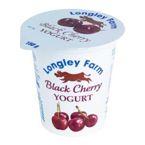 Longley Farm Black Cherry Yogurt