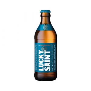 Lucky Saint Unfiltered Lager (Alcohol Free) Bottle