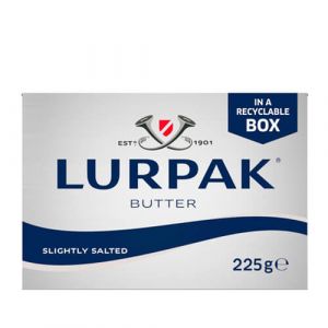 Lurpak Butter Slightly Salted In A Reclosable Box
