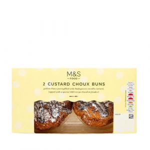 M&S Custard Choux Buns