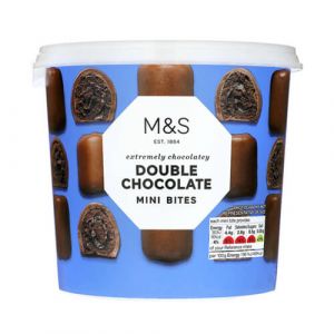 M&S Double Chocolate Mini Bites