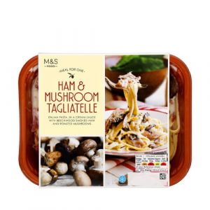 M&S Ham & Mushroom Tagliatelle