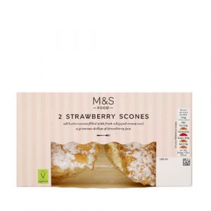 M&S Strawberry Scones