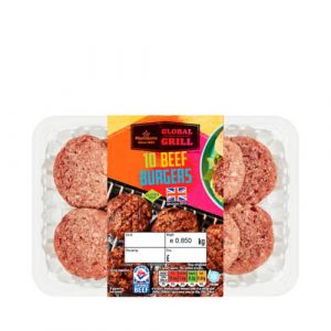 Morrisons British Beef Burgers