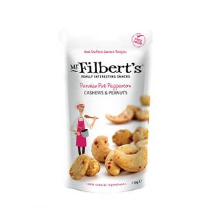 Mr Filberts Peruvian Pink Peppercorn Cashews & Peanuts