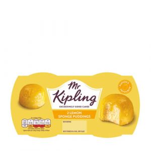 Mr Kipling Exceedingly Good Lemon Sponge Puddings