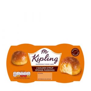Mr Kipling Golden Syrup Sponge Puddings