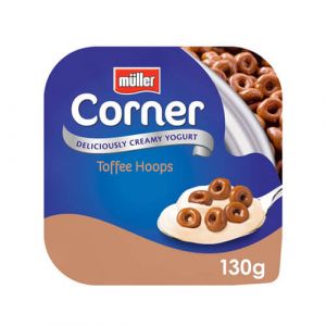 Muller Corner Toffee Chocohoops Yogurt