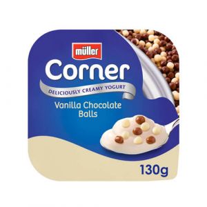 Muller Corner Vanilla Chocoball Yogurt