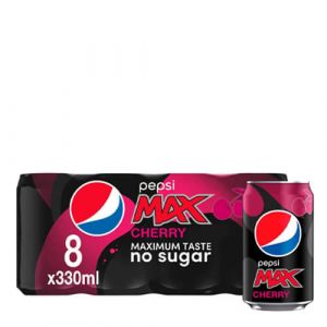 Pepsi Max Cherry Cans