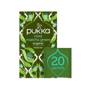 Pukka Mint Matcha Green Organic Green with Sencha Herbal Tea