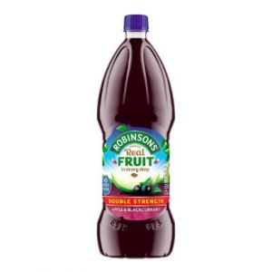 Robinsons Double Concentrate Blackcurrant and Apple (No Added Sugar)