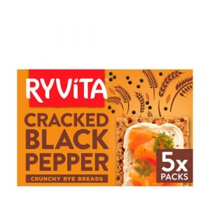 Ryvita Deli Black Pepper Rye Crispbread