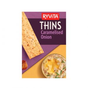 Ryvita Thins Caramelised Onion Flatbreads