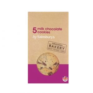 Sainsburys Milk Chocolate Cookies