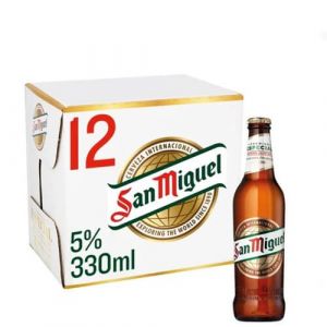 San Miguel Lager Bottles