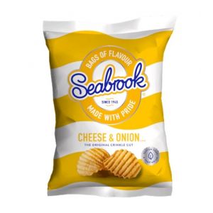 Seabrook Cheese & Onion Crisps
