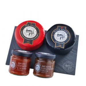 Snowdonia Spicy Cheese & Chutney Duo with Slate